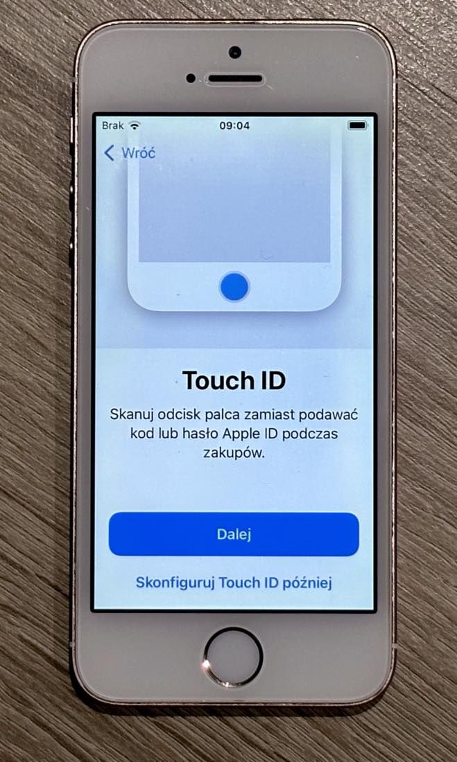 iPhone touch id