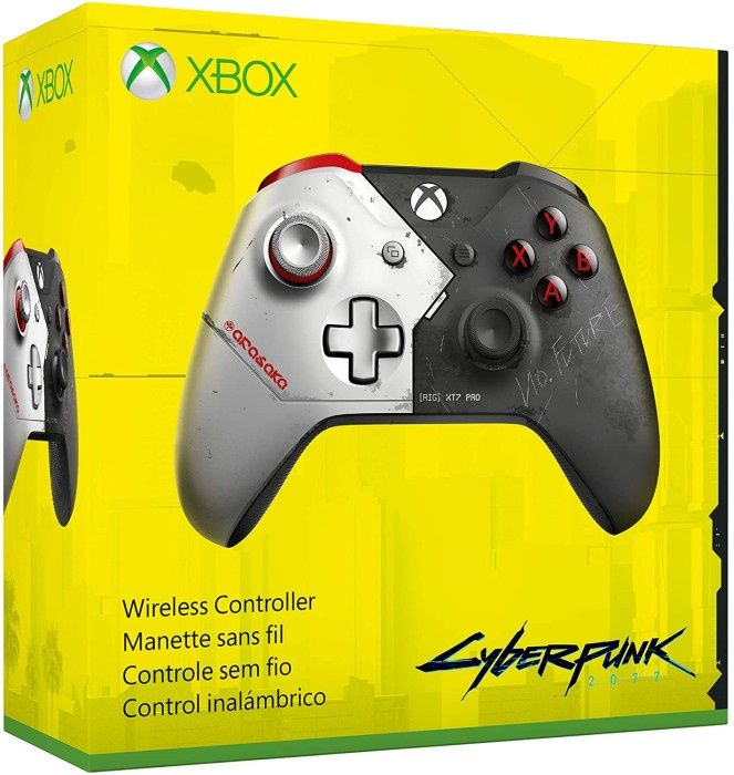 Pad do Xboxa w motywach Cyberpunk 2077
