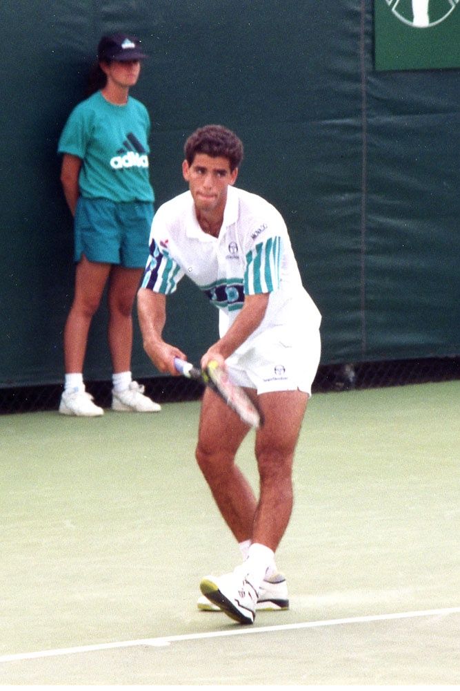 Pete Sampras w 1992 r. fot. domena publiczna