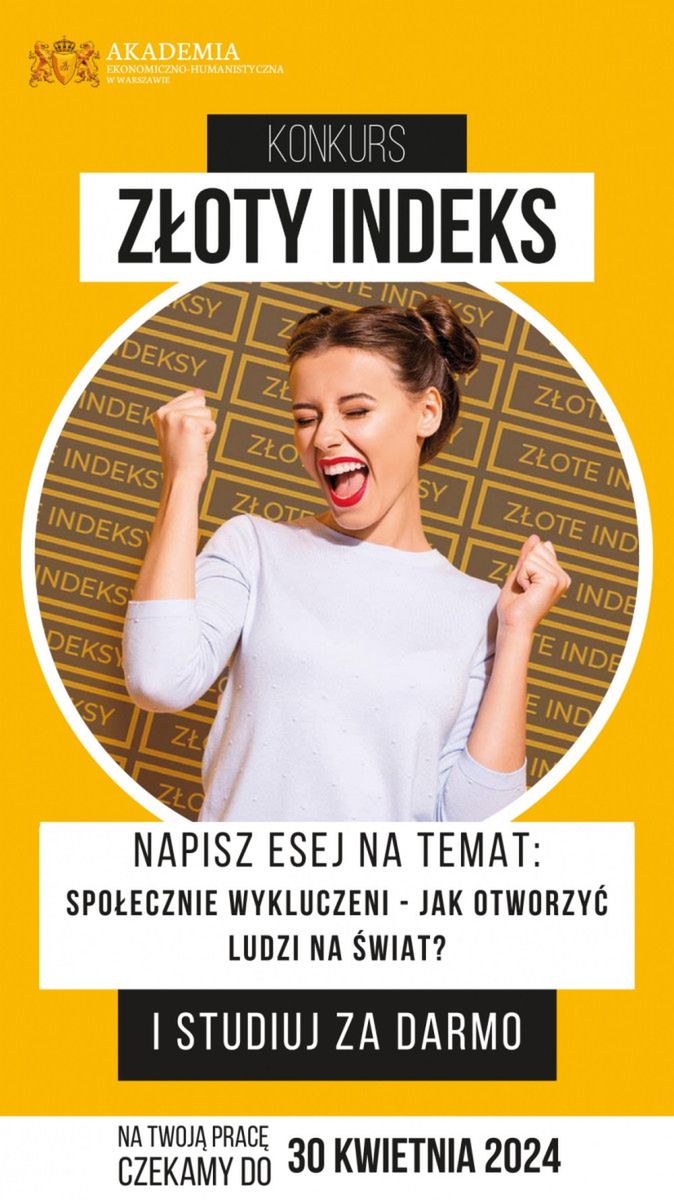 Wygraj złoty indeks na studia