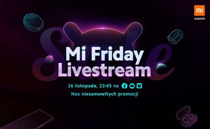 Xiaomi Black Friday livestream