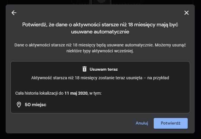 potwierdź