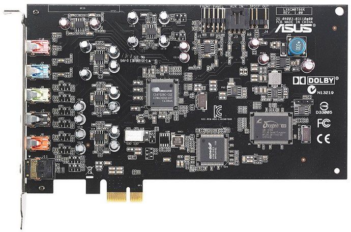 ASUS Xonar D-KARAX karta dźwiękowa wygląd