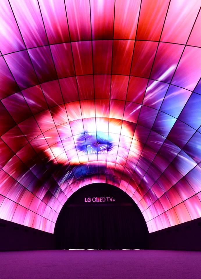 LG - tunel OLED