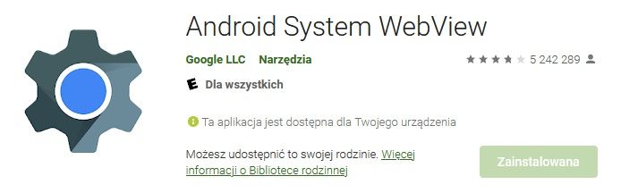 Android System WebView