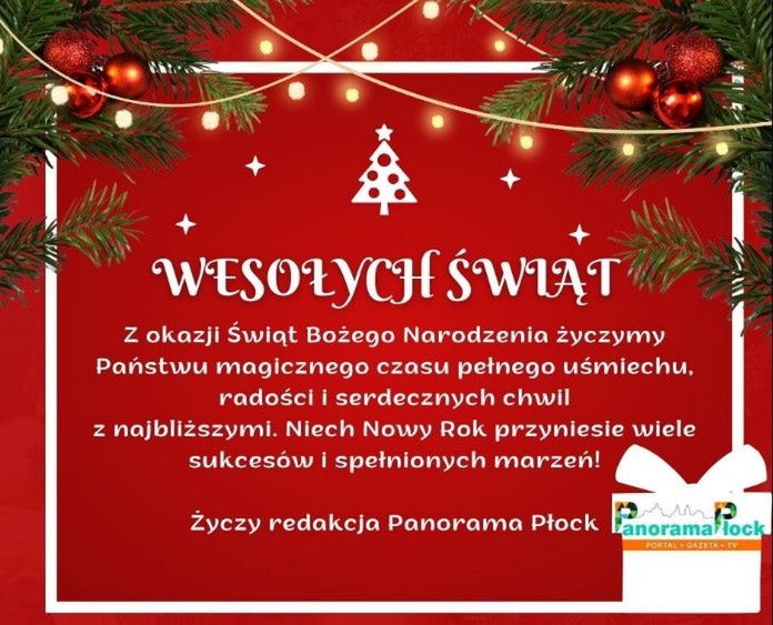 Życzenia Świąteczne od Panoramy Płock