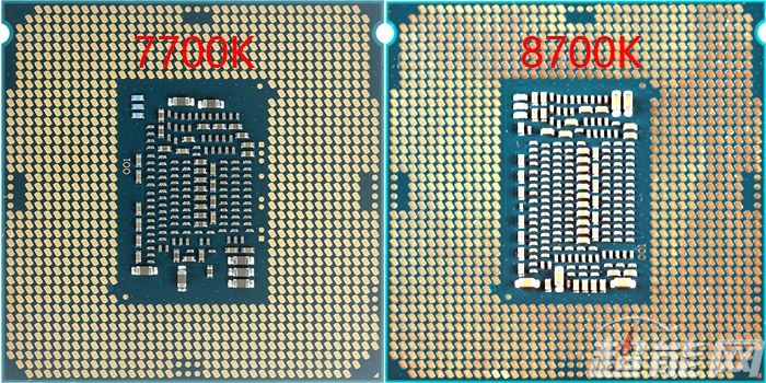 Intel Core i7-7700K i Core i7-8700K