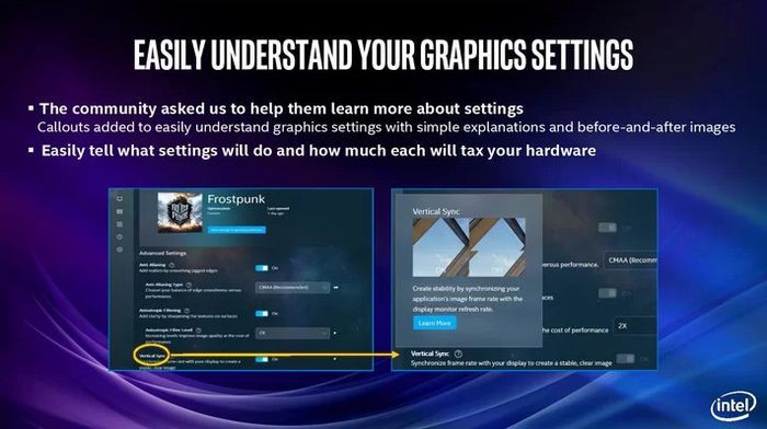 Intel Graphics Command Center