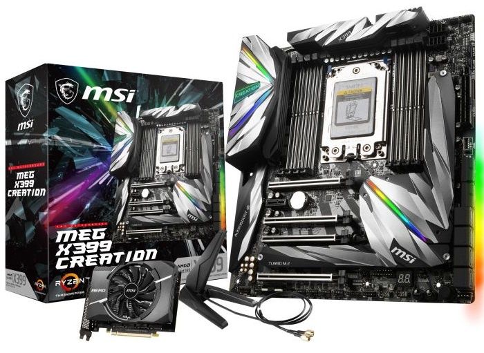 MSI X399 MEG Creation