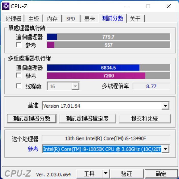 Intel Core i5-13490F wydajność