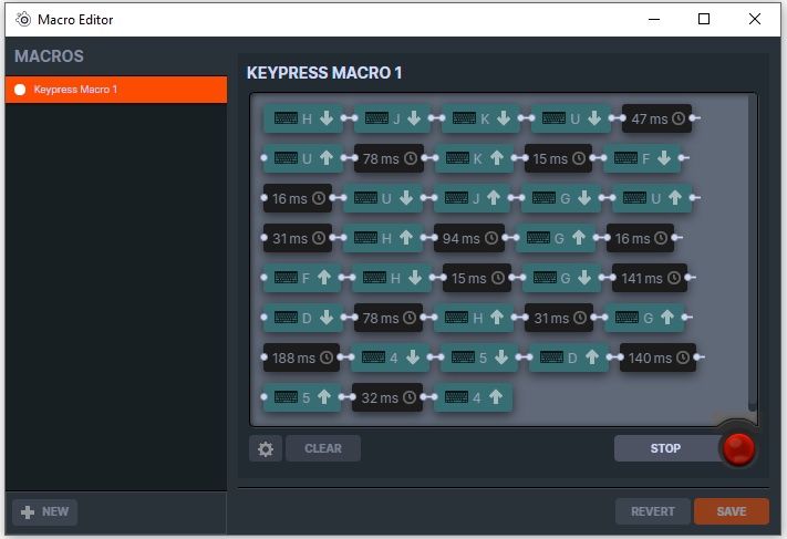 Steelseries Apex 3 TKL - tworzenie makr
