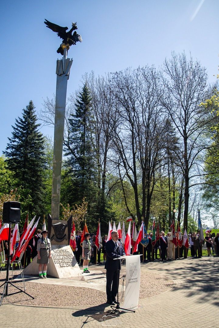 Ostrowiec Świętokrzyski uczcił 235. rocznicę uchwalenia Konstytu
