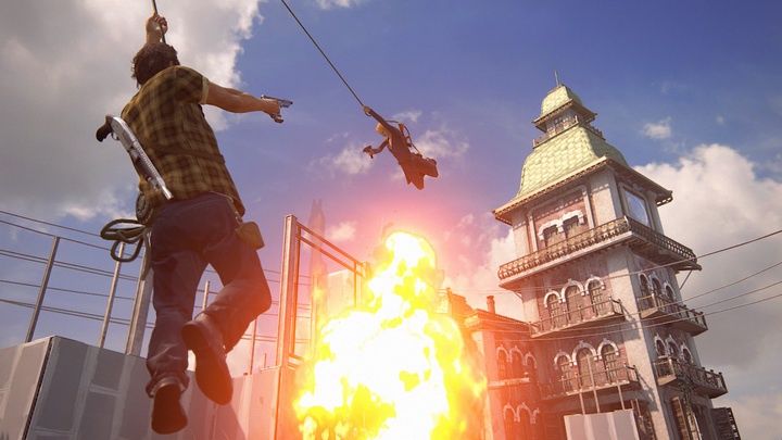 Uncharted 4 - lina z hakiem w trybie multi