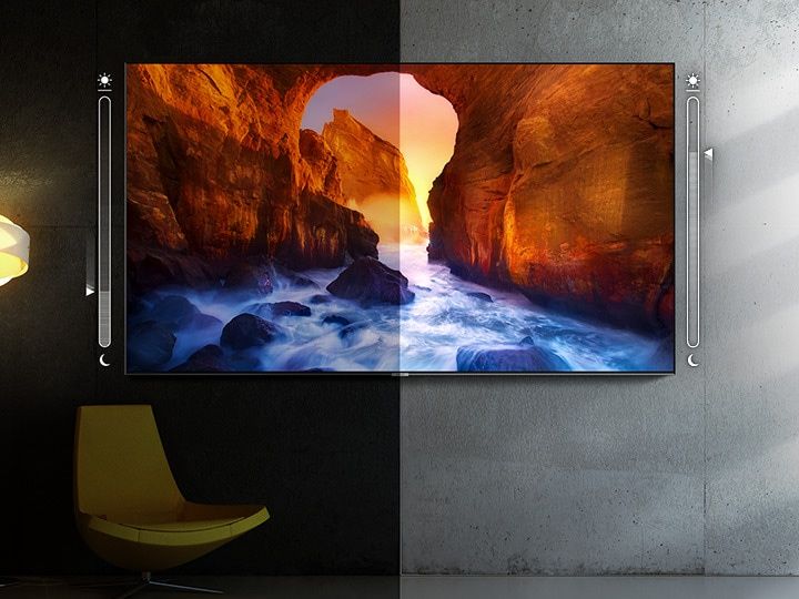 telewizor Samsung regulacja kontrastu