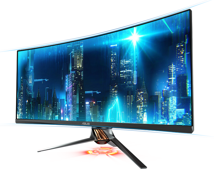 zakrzywiony ekran Asus ROG PG348Q