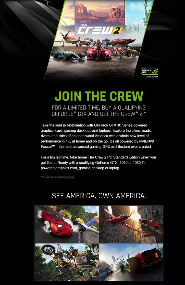 Nvidia - promocja The Crew 2