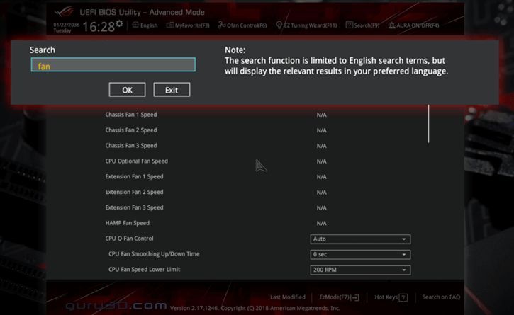 ASUS UEFI BIOS