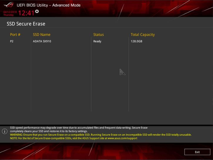 ASUS UEFI BIOS
