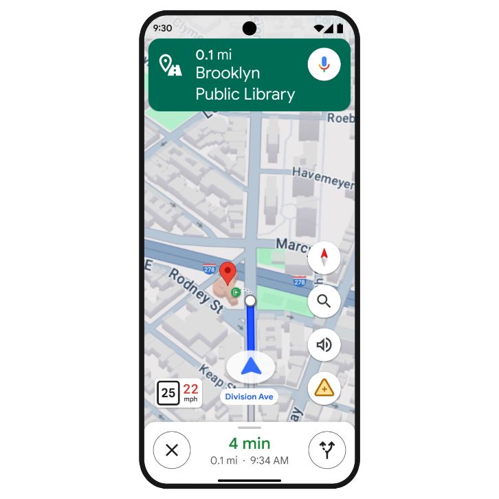 Wejścia do budynku google maps