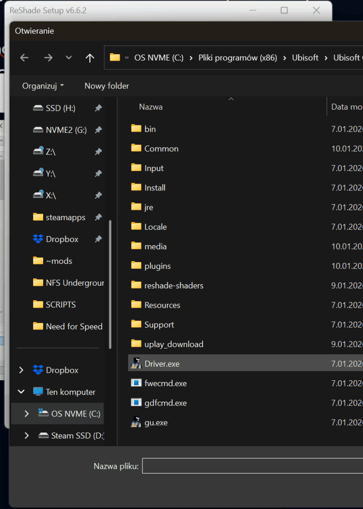 Driver San Francisco Reshade Mod