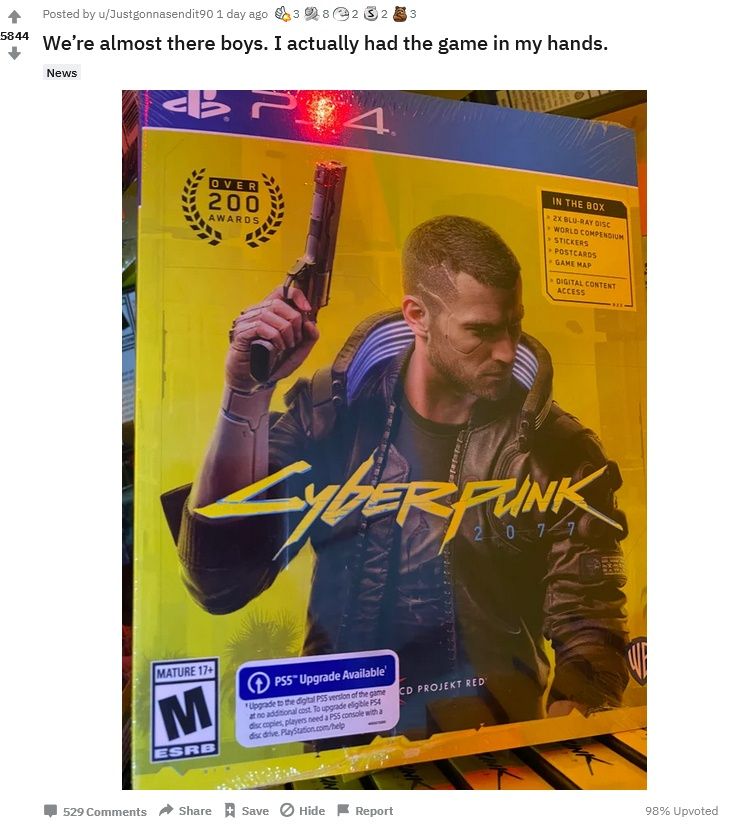 Cyberpunk 2077 na PlayStation 4