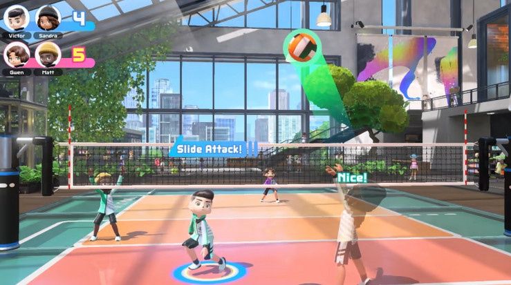 Nintendo Switch Sports siatkówka
