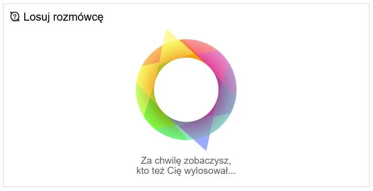 losuj rozmówcę gadu gadu