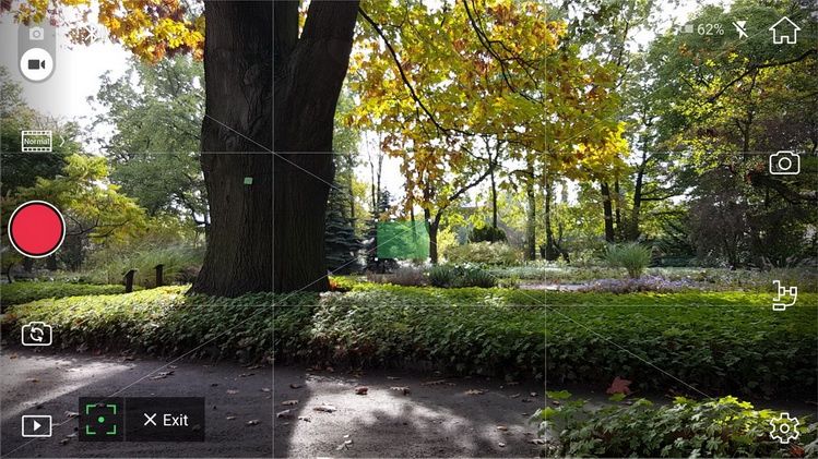 DJI Osmo Mobile - ustawienie śledzenia