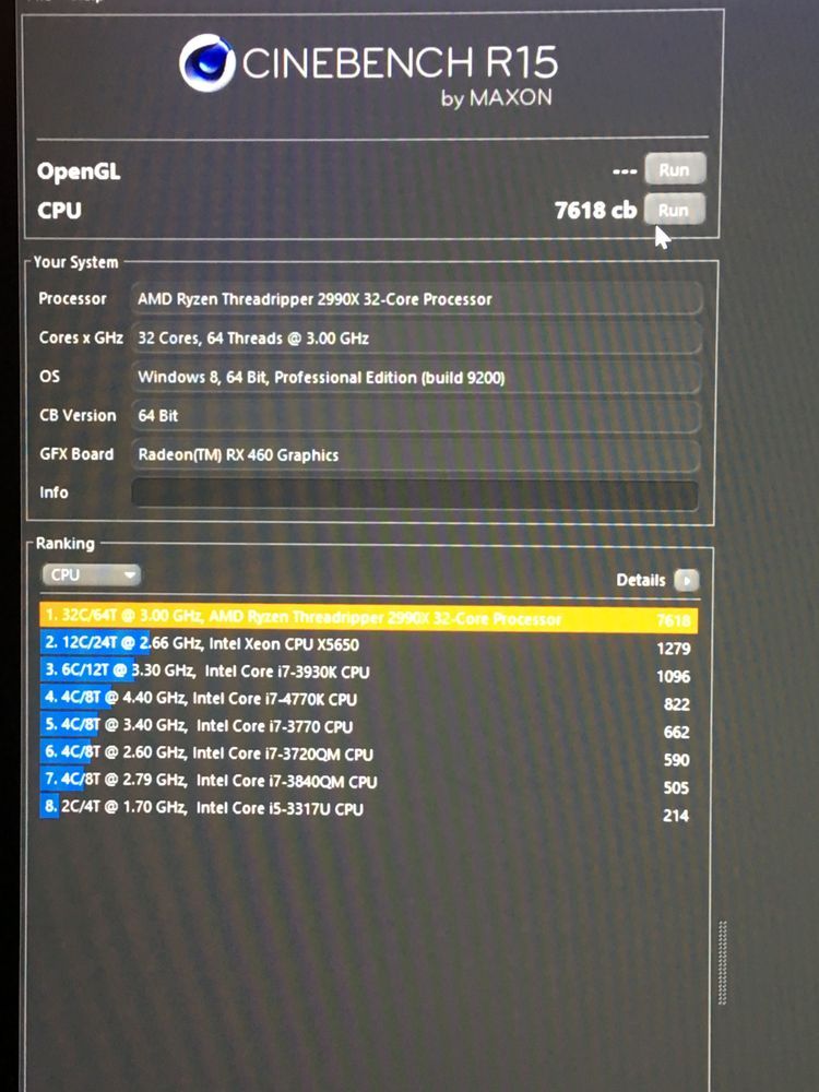 AMD Ryzen Threadripper 2990WX - rekord w podkręcaniu