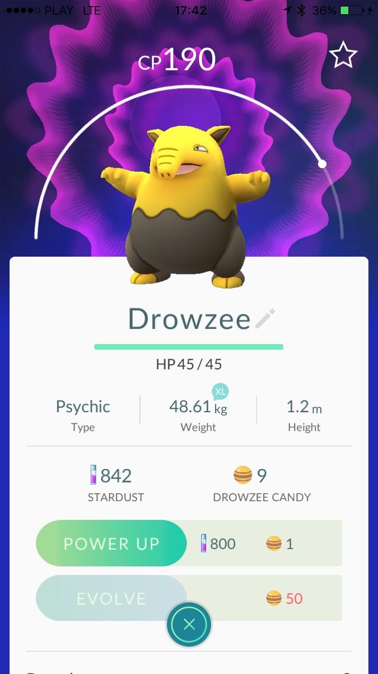 Pokemon Go - Drowzee