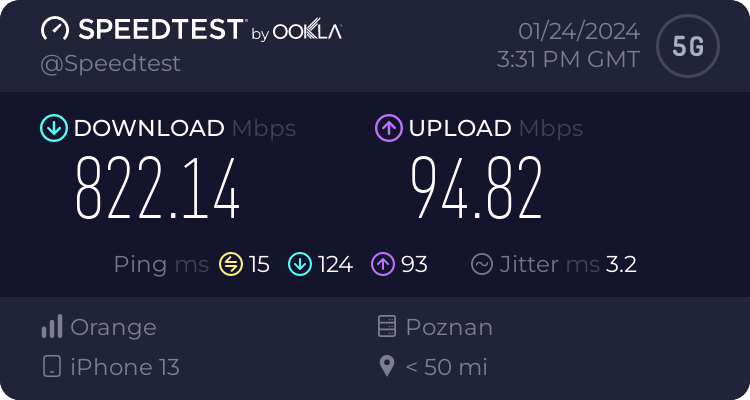 Orange 5G - Poznań