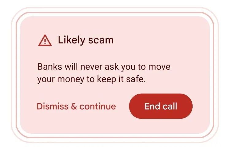 Gemini Nano wykrywa scam