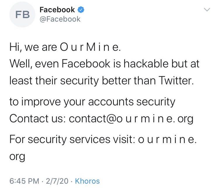 Facebook Twitter hack