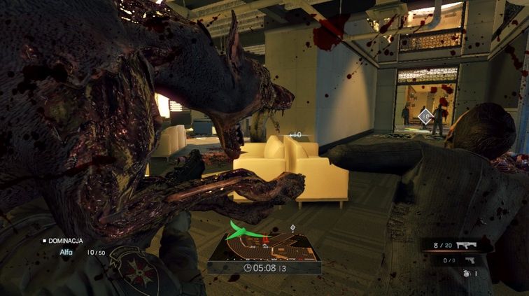 Umbrella Corps - przenikanie obiektów
