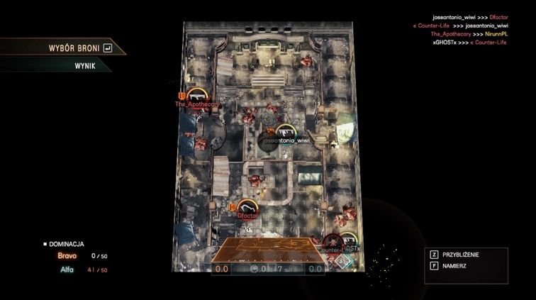 Umbrella Corps - mapa