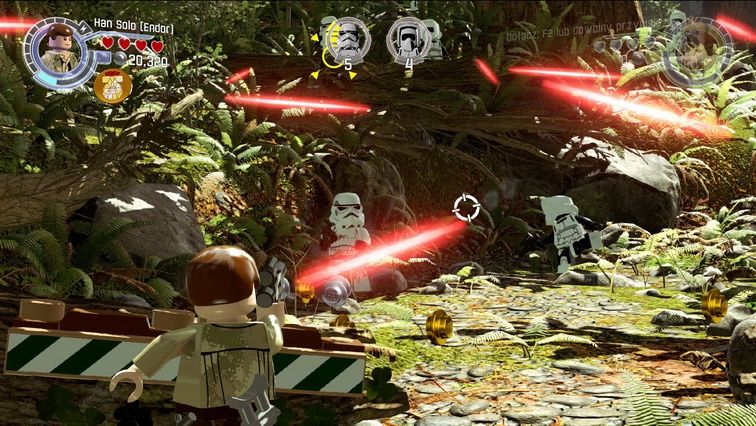 LEGO Gwiezdne Wojny: Przebudzenie Mocy - walka na Endorze
