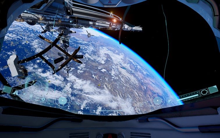 Adr1ft - spacer w otwartej przestrzeni