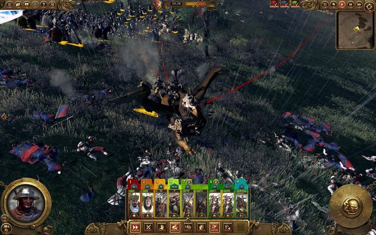 Total War: Warhammer - bohater robi porządek na polu bitwy