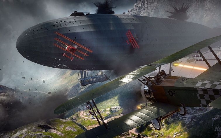 Battlefield 1 - mapa Monte Grappa
