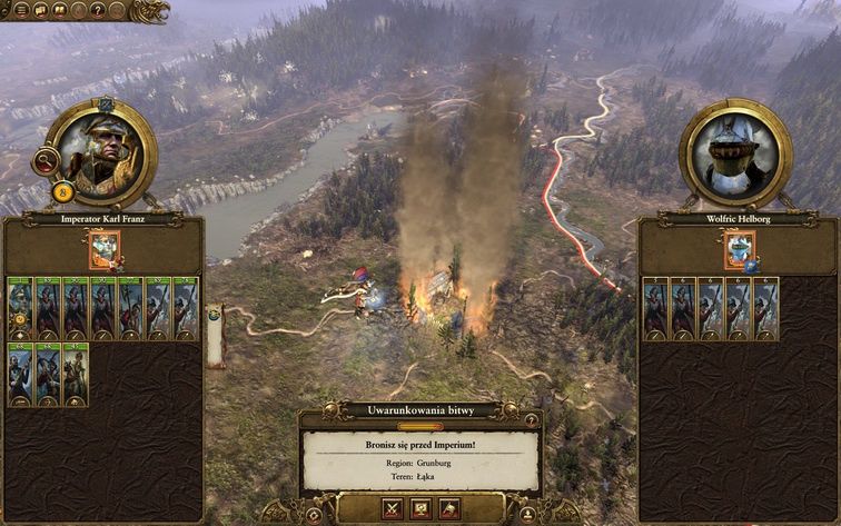 Total War: Warhammer - warunki bitwy