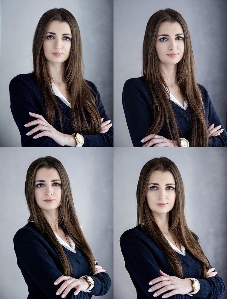 Przykładowe portrety z aparatu