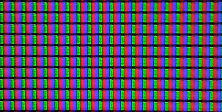 Samsung Neo QLED 55 QN91A - układ subpixeli