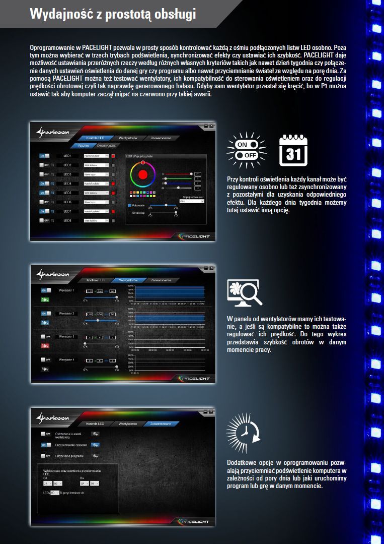 Sharkoon PaceLight P1 RGB