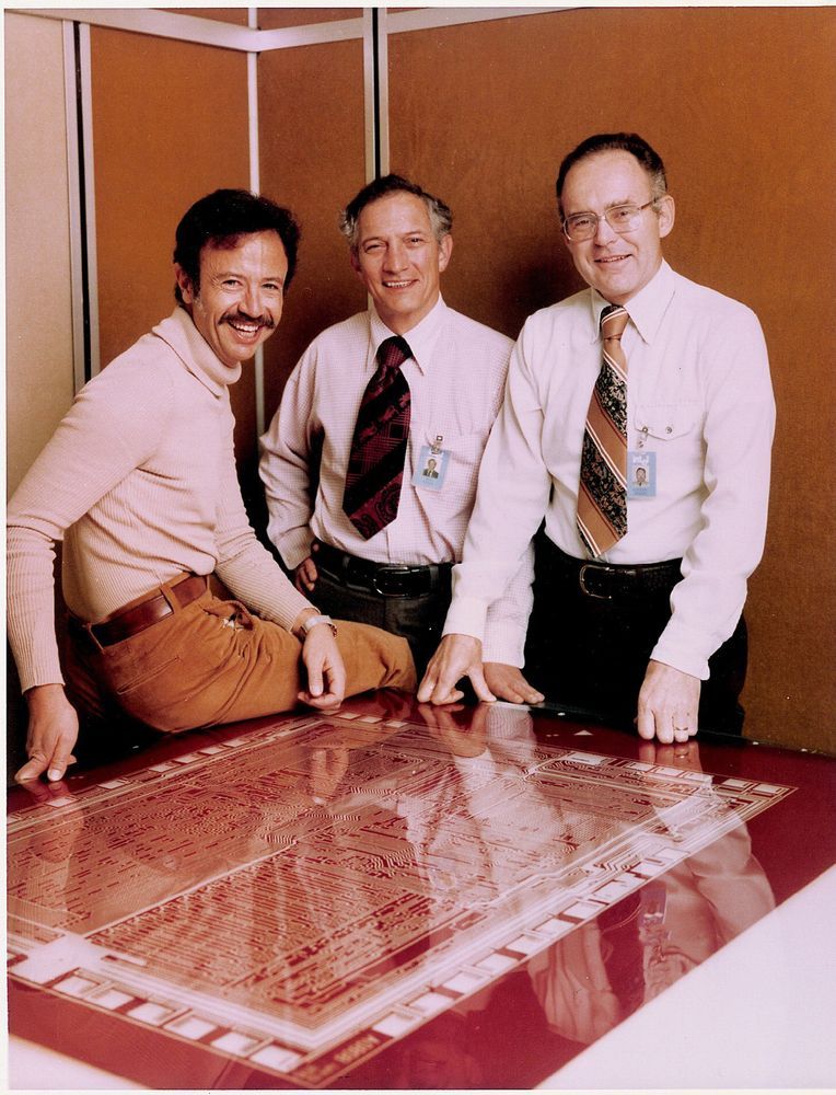 Andy Grove, Robert Noyce i Gordon Moore
