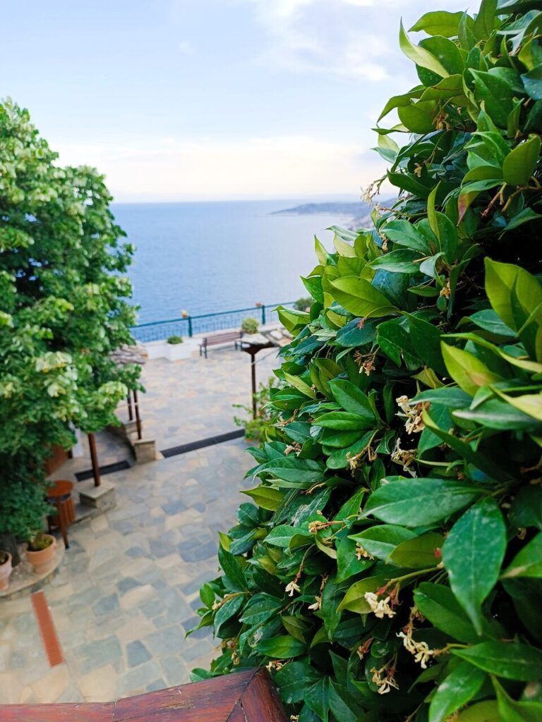 Monastery Panagia Swiety Klasztor Michala Archaniola Thassos