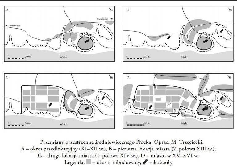 Mieszko I w drugiej połowie X w. rozpoczął budowę grodu płockiego