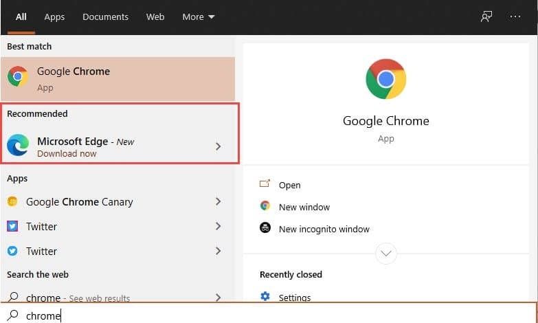 Edge Chrome