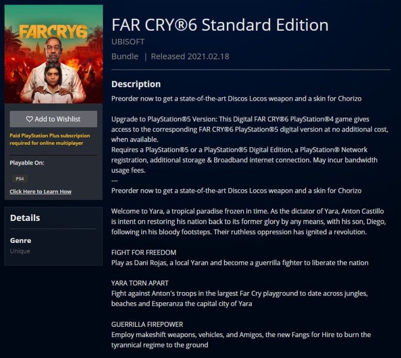 Far Cry 6