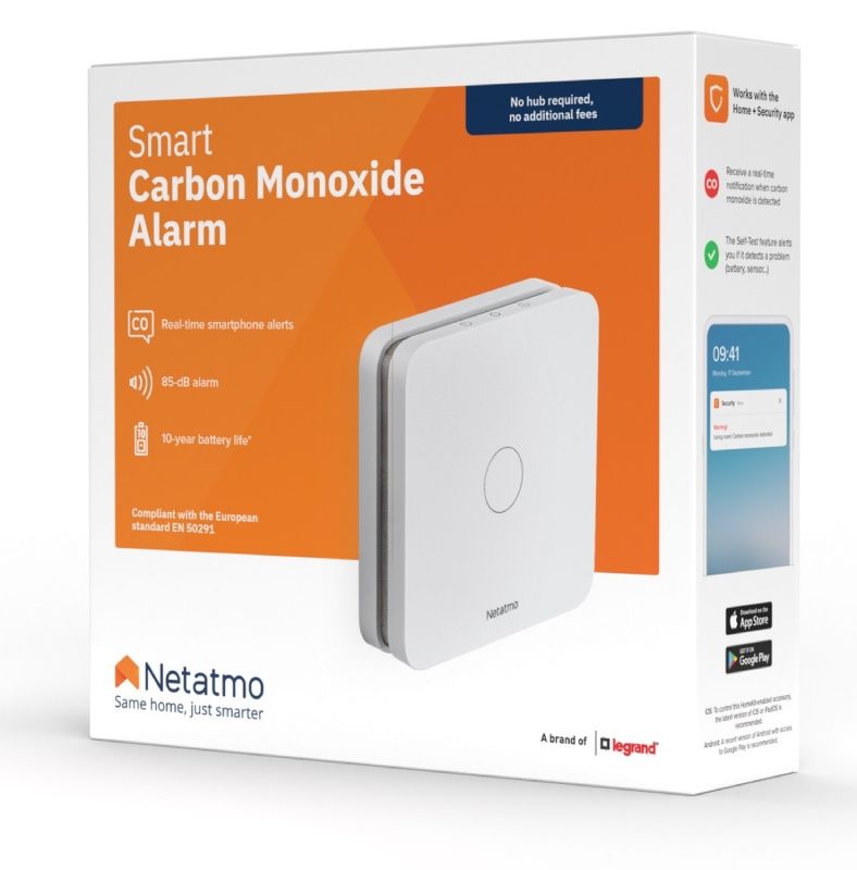 Netatmo czujnik czadu
