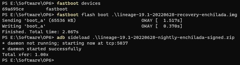 LineageOS instalacja